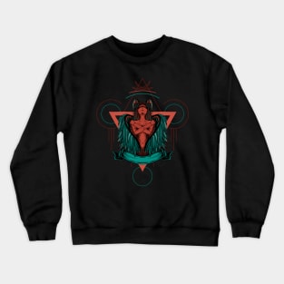 THE EVIL ANGLE Crewneck Sweatshirt